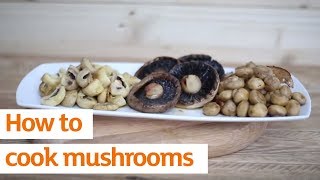 How to cook mushrooms  Recipe  Sainsburys [upl. by Eatnoid]