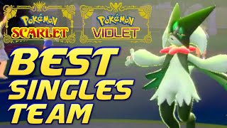 BEST Singles TEAM Pokemon Scarlet and Violet Competitive 6v6 Smogon OU Wifi Battle [upl. by Llerrot]