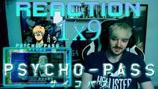 Psycho Pass Season 1  Episode 9 REACTION quotCYBORGSquot [upl. by Elah]