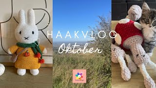 Haakvlog crochetlife Oktober [upl. by Einad]