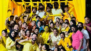 Mashook’s Haldi Night Hangama 🥰  Mashura  Basheer Bashi  Suhana [upl. by Ainniz]