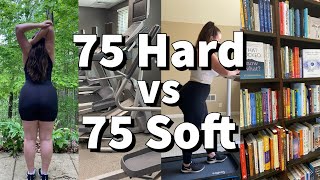 75 Hard Challenge vs 75 Soft Challenge  Rules Explained in Under 5 Minutes  What You Need to Know [upl. by Enilekcaj748]