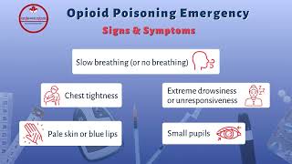 Opioid Poisoning Emergency  Learn with First Aid Guide Training [upl. by Hoo]