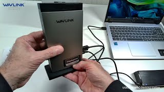 WAVLINK USB C Docking Station with 3 HDMI UG69PD13 Pro Review Video [upl. by Galvin]