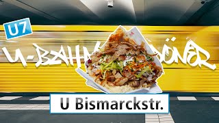 UBahn Döner Berlin Bismarckstraße [upl. by Itsirc]