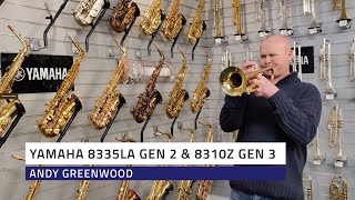 Yamaha 8335LA VS 8310Z  Wayne Bergeron VS Bobby Shew Custom Trumpets [upl. by Kissner]