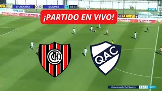 CHACARITA VS QUILMES  FECHA 31  PRIMERA NACIONAL  EN VIVO Y EN DIRECTO 🔴 [upl. by Cyrillus111]