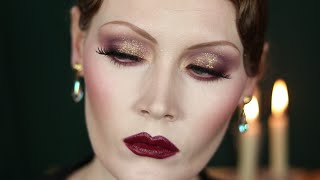 Old Hollywood makeup tutorial [upl. by Ainit]