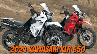 2024 Kawasaki KLR 650 Detail Looks [upl. by Gardner]