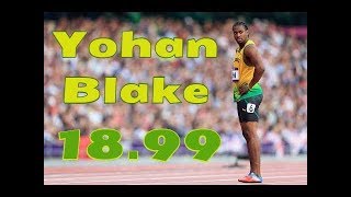 Yohan Blake Historic 200m 18 99 [upl. by Lerrad801]