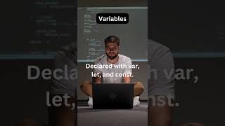 JavaScript Variables Explained in 60 Seconds coding javascripttutorial programming [upl. by Nahc]