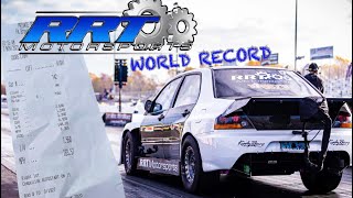 RRT Motorsports Evo World Record 756  183 [upl. by Shaina499]