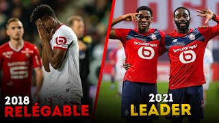 🇫🇷 Comment le LOSC est passé de RELÉGABLE en 2018 à CHAMPION en 2021 [upl. by Bowes353]