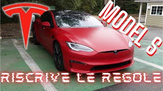 Tesla Model S Recensione completa Come va la nuova ammiraglia di casa Tesla La prova in italiano [upl. by Ranice243]