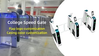 STXtek Speed Gate Turnstile for University College School turnstilegate speedgate fastgate [upl. by Yrruc]