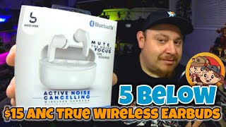 The Best 15 Bass Jaxx ANC Earbuds  5 Below Finds Review amp Unboxing [upl. by Areem132]