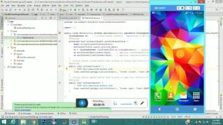 Android Frame Layout Example  Android Studio [upl. by Ennahs]