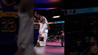 LeBron Had Ja Morant Acting Up This Game 😶‍🌫️ [upl. by Barbe]