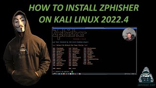 How To Install And Run ZPhisher on Kali Linux Phishing Tool  Video 2023 with InfoSec Pat [upl. by Cardon]