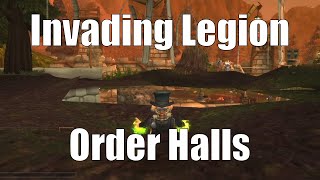 WoW Exploration Trying to Invade Legion Order Halls  World of Warcraft [upl. by Atilahs]