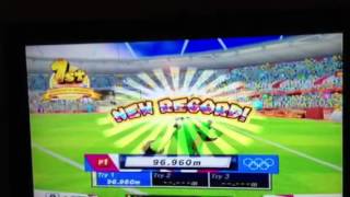 Mario hammer throw world record [upl. by Palila]