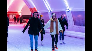 Schaatsbaan Rotterdam  Opening Seizoen 2122 [upl. by Cutcheon985]