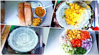 Sambhar dosa massala dosa or coconut chutney South Indian Restaurant style recipe 😋 dosa [upl. by Daberath891]