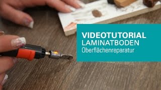 wineo  Ausbessern und Reparatur von Laminat und Designboden  Vinylboden [upl. by Bunow585]