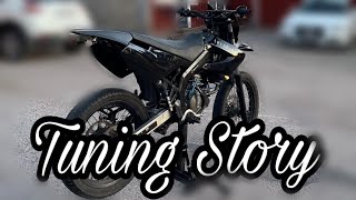 Derbi Senda 73cc Tuning Story derbi [upl. by Buehrer816]