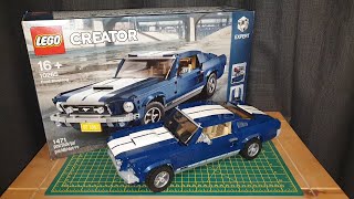 Lego Creator Expert 10265  Ford Mustang  Speed Build lego legospeedbuild legocreatorexpert [upl. by Attiuqaj]