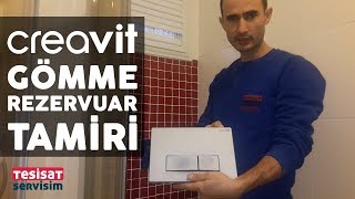 CREAVİT GÖMME REZERVUAR SU KAÇIRIYOR TAMİRİ NASIL YAPILIR [upl. by Chandal]