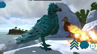 Hatching Argentavis egg without air conditioner  Ark Mobile [upl. by Alleinad]