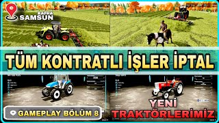 YİNE BİR KONRATLI İŞ VAKASI DAHA  TRAKTÖRLERİMİZİ YENİLEDİK  Farming Simulator 22 55ragnar [upl. by Qerat489]