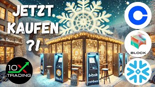 AKTIEN  COINBASE  BLOCK  SNOWFLAKE 🤑Jetzt kaufen  Analyse  Krypto Bitcoin Cloud AI KI [upl. by Ainex]