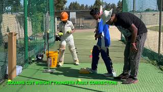 Coaching Session Do square cut weight transfer drill properly fault correction [upl. by Pettit]