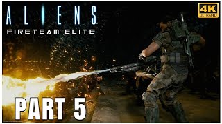 Aliens Fireteam Elite Gameplay Walkthrough  Part 5 [upl. by Ellehsim214]