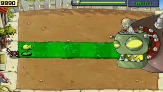 Peashooter Vs DrZomboss Survival Day Who are vin FullGameplay PVZ mod apk Vip [upl. by Frazier564]