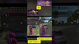 UMP VS Thompson who gun winner comment guys 🏆💯 [upl. by Ranna]