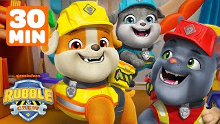 Rubble Builds Special Surprises For His Family  30 Minute Compilation  Rubble amp Crew [upl. by Natascha522]