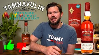 Tamnavulin Sherry Cask Speyside Single Malt Scotch Whisky Review [upl. by Niatsirt]