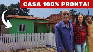 ACABOU A OBRA VEJA A NOVA CASA DE DONA FRANCISCA [upl. by Profant]