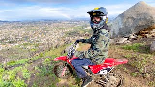 CRF110 Free riding In The Hills of California [upl. by Grochow]