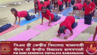 10th International Yoga Day PM Shri KVBamangachi [upl. by Freddy626]