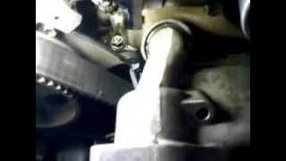 2000 Tacoma 47 thermostat housing removal [upl. by Eremehc59]