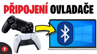 Jak PŘIPOJIT OVLADAČ do POČÍTAČE ve WINDOWS  Návod  WIN 10  PC [upl. by Thurstan]