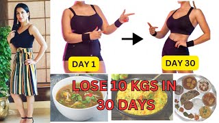 SEPTEMBER WEIGHT LOSS CHALLENGE  LOSE 10Kgs In 30 Days🔥DIET PLAN amp EXERCISE [upl. by Sloane]