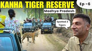 EP 6 Kanha National Park Madhya Pradesh  Spotted 3 Tigers from close distance [upl. by Ydoc484]