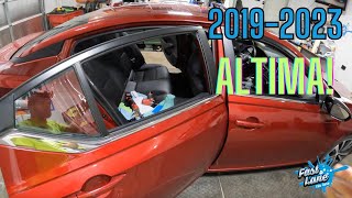 How To Remove Door Panels Window Sweeps And Quarter Windows From Nissan Altima [upl. by Saber]