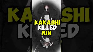 Why Kakashi killed Rin anime naruto [upl. by Rooker]