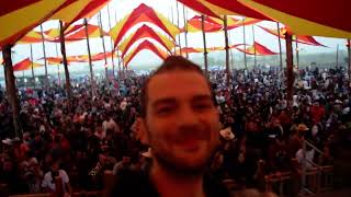 Parandroid Blasting MAYA FESTIVAL in Brazil Hitech Psytrance [upl. by Barbee]